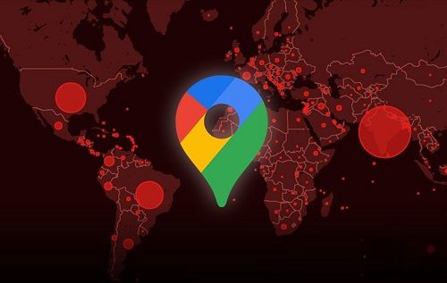 اضافه شدن لایه کرونا به خدمات گوگل مپ