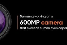 بلند پروازی سامسونگ برای تولید دوربین گوشی ۶۰۰ مگاپیکسلی
