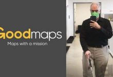 GoodMap مسیریابی گام به گام برای نابینایان و کم‌بینایان