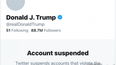 توییتر حساب کاربری دونالد ترامپ را برای همیشه مسدود کرد