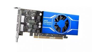 کارت گرافیک اقتصادی Radeon PRO W6400