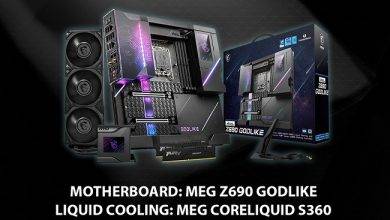 سوپر مادربرد 2100 دلاری MSI MEG Z690 GODLIKE