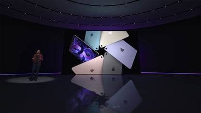 اپل آیپد ایر 5 را با تراشه M1 و 5G سوپرشارژ می کند