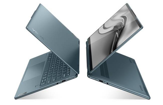 لنوو از دو لپ تاپ Yoga 7 Flipbook و Yoga Slim 7 Pro رونمایی کرد
