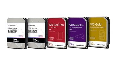 هارد دیسک‌های جدید 22 و 26 ترابایتی وسترن دیجیتال