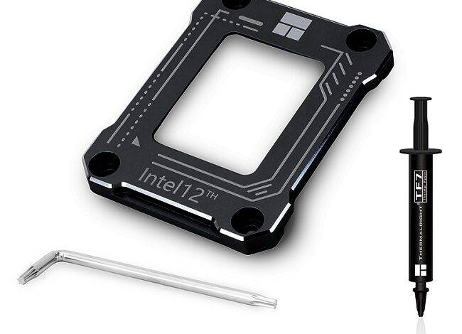 ابزار Thermalright برای جلوگیری از خم شدن پردازنده‌های اینتل