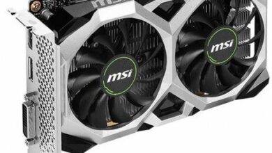 کارت‌های گرافیک MSI GeForce GTX 1630