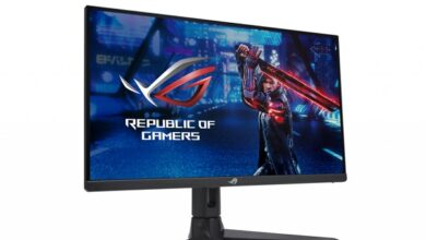 ایسوس از مانیتور گیمینگ ROG Strix رونمایی کرد