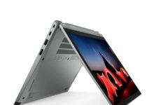 لنوو از ThinkPad X13 و X13 Yoga Gen 4 برای حرفه‌ای‌ها رونمایی کرد