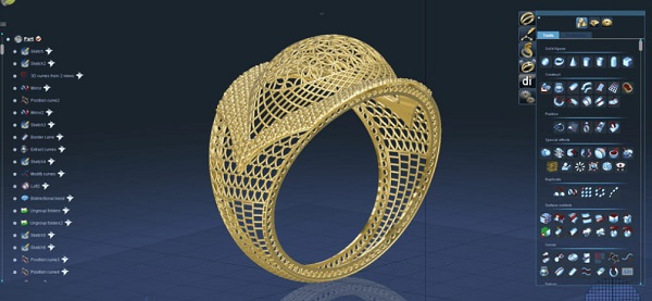 چاپگرهای سه بعدی ساخت طلا و جواهر در کشور تولید شد